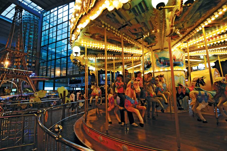 attraction for kids in the genting highlands theme park tour from kl