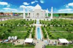 a small taj mahal made of lego is one of the highlights of the legoland jb