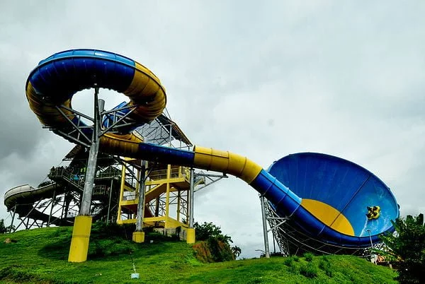 one of the water slides you can try with your a famosa resort discount ticket