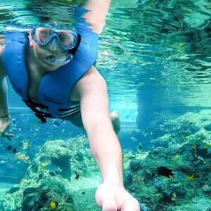 with an adventure cove singapore ticket you can enjoy snorkeling safely in this sentosa water park