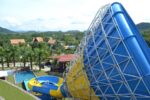 a humongous water slide in the a famosa resort that you can experience with an a famosa resort promo ticket