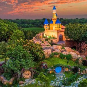 the dream world bangkok ticket lets you access and see the mesmerizing town of this theme park