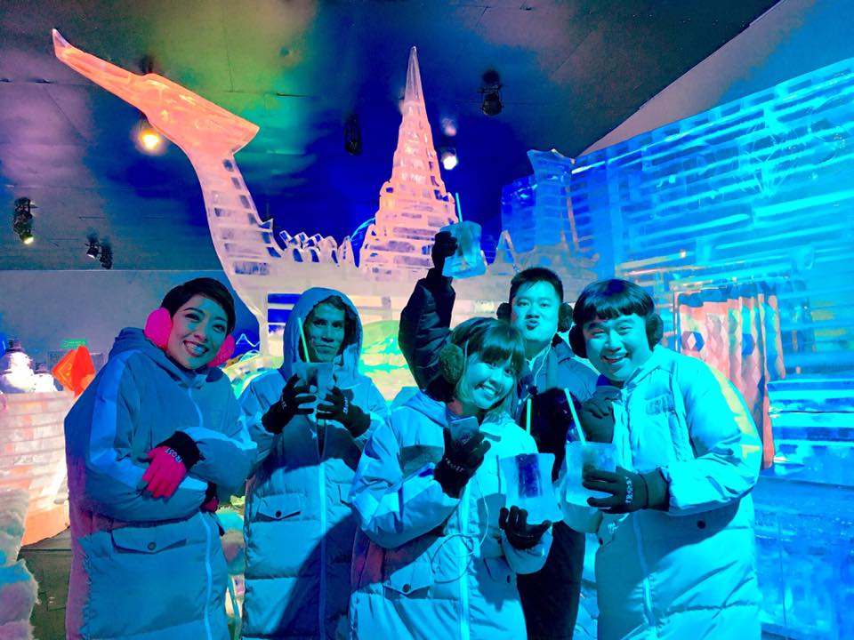 the frost magical ice of siam in pattaya is not only for kids but also adults