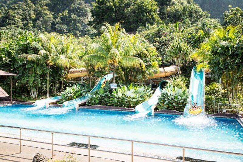 with the lost world of tambun ticket you get to enjoy water slides and more in this ipoh theme park