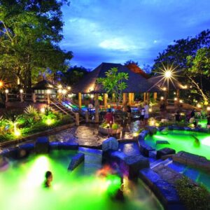 with a lost world of tambun night spa tickets you will be able to enjoy the hot spring pools like this one in this ipoh theme park