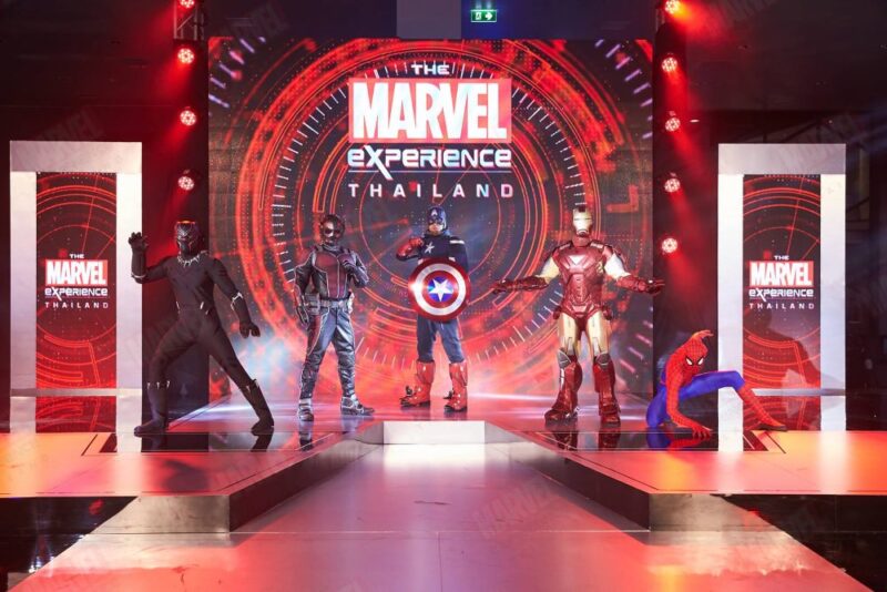 with the marvel experience bangkok ticket you may meet the avengers during your holiday in bangkok