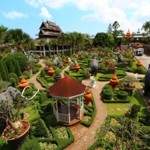 with the nong nooch pattaya ticket you can see this amazing landscape during your trip