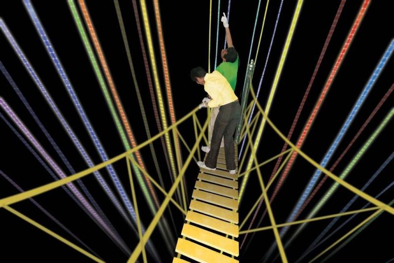 the infinity maze in the ripley's believe it or not pattaya