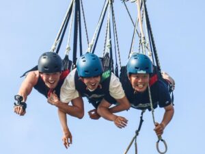 you and your friend can enjoy a crazy adrenaline pumping activity with the aj hackett giant swing discount ticket sentosa