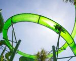 the double twist in the waterbom bali water park