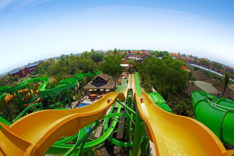 another dual racer for adult that you may try with a bali waterbom water park ticket