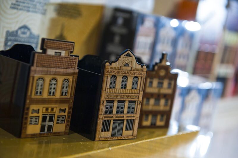 miniature petaling street shop building