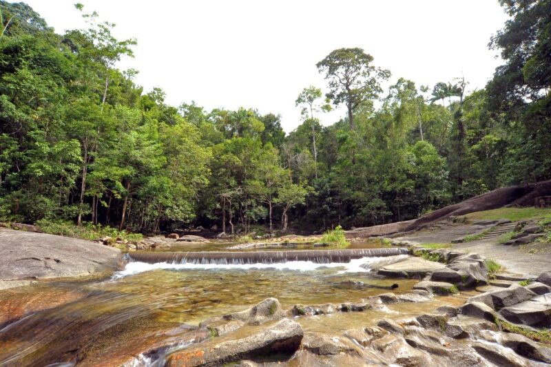 telaga tujuh waterfalls