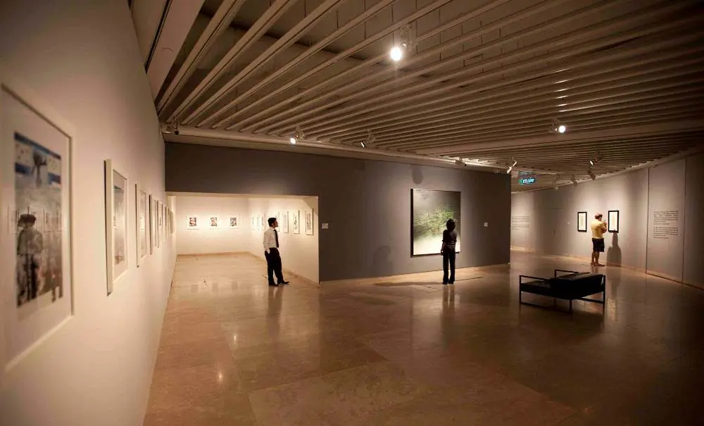 The vast space in the Petronas Gallery KLCC