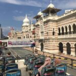 kuala lumpur hop on hop off bus near textile museum