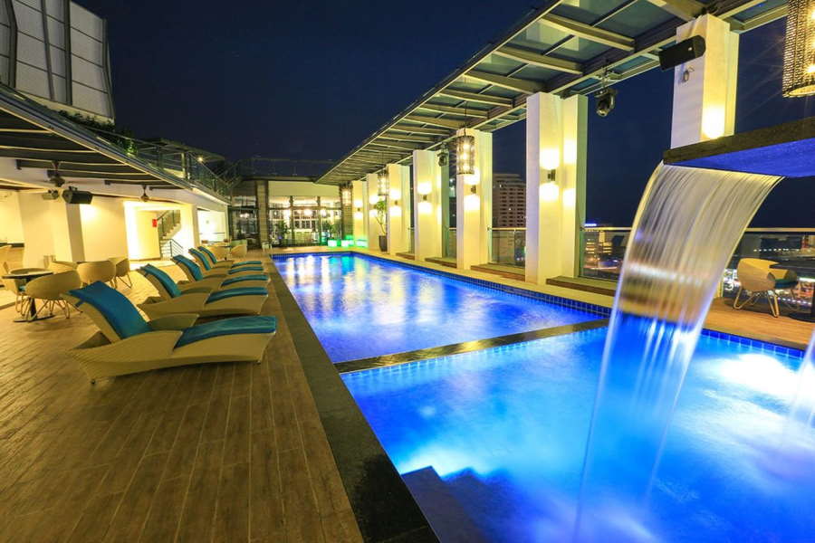 a pool in a budget hotel in melaka? yes if you stay at ecotree