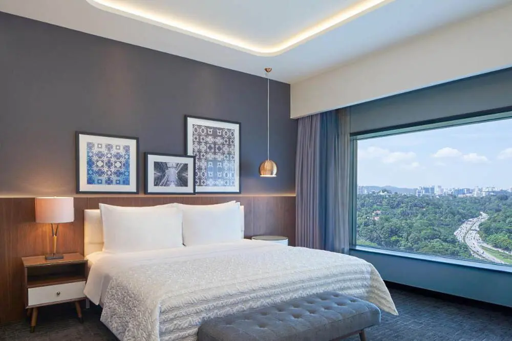 the comfortable le meridien kuala lumpur is also near to the KL Sentral station and is famous for its dining options